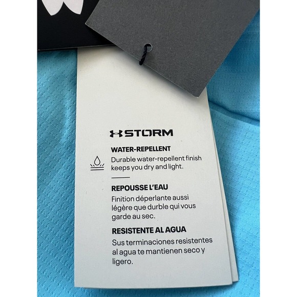 Under Armour Performance Golf Shorts 4 Way Stretch UA 40 9 In Inseam Storm Woven - Picture 7 of 11